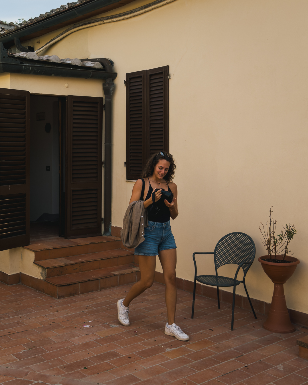 Zelda in der Toskana